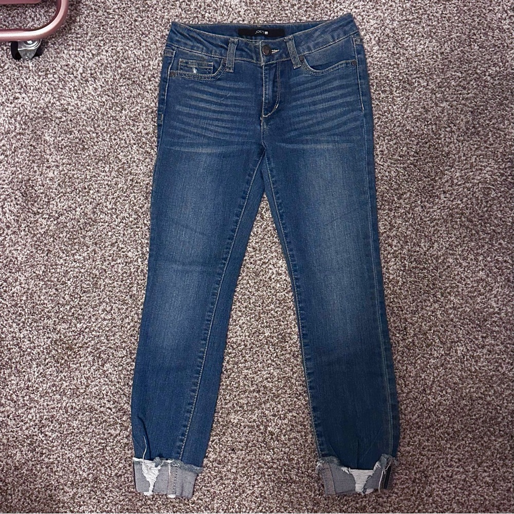 Girl’s Skinny Blue Jeans